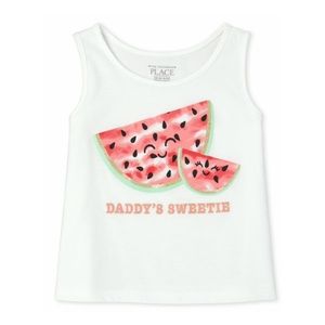 NWT Children’s Place Daddy’s Sweetie Tank Top 4T